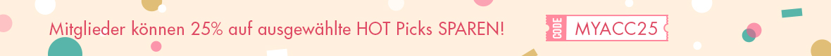 Members can SAVE 25% on selected HOT picks