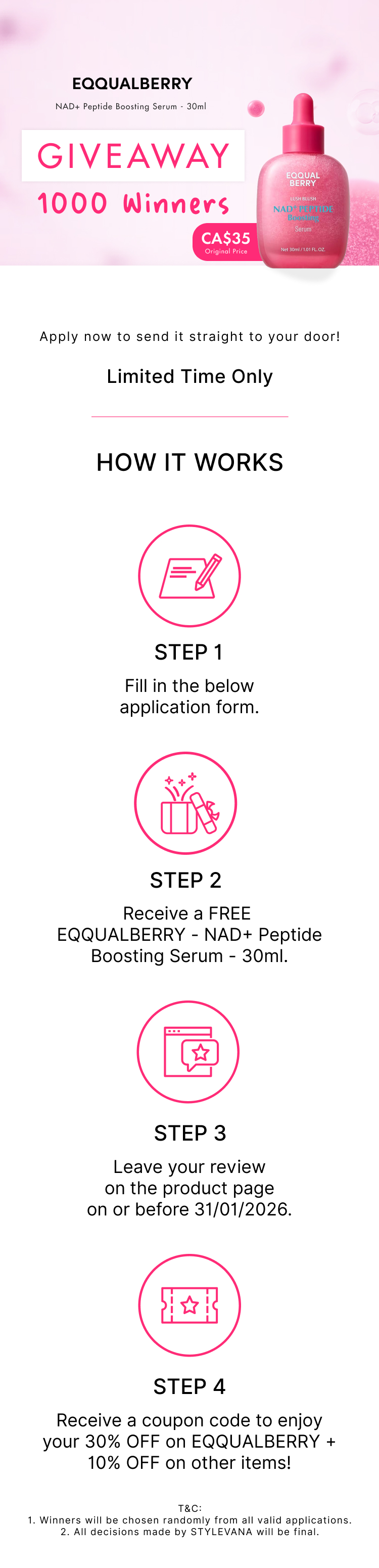 Eqqualberry Review Program