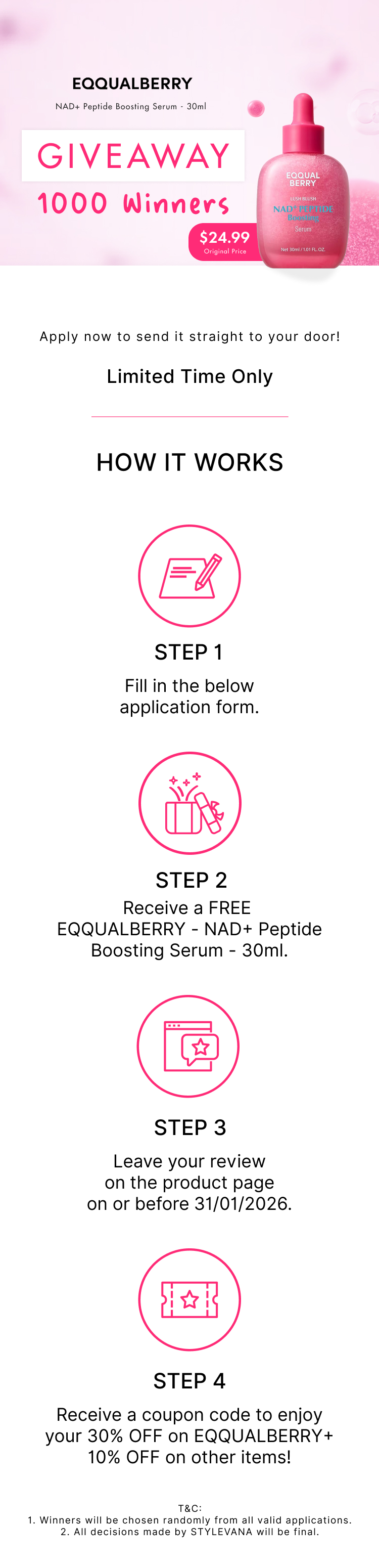 Eqqualberry Review Program