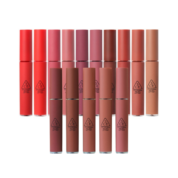 Photos - Lipstick & Lip Gloss LIP 3CE - Velvet  Tint - Going Right 