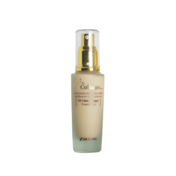 3W Clinic - Collagen Fondation - 50ml - 21 Clear Beige