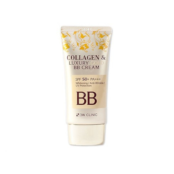 3W Clinic Collagen & Luxury Gold BB Cream SPF50+ PA+++ - 50ml