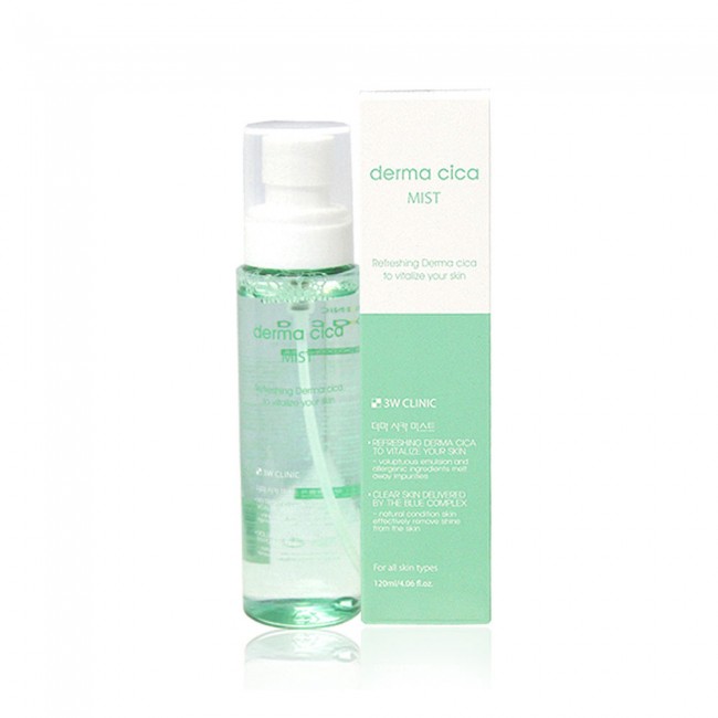 3W Clinic - Derma Cica Brouillard - 120ml