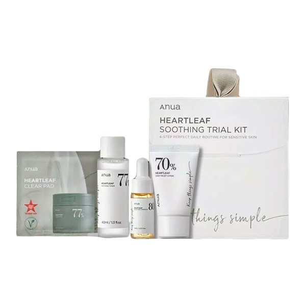 ANUA - Heartleaf Kit d'essai apaisant - 1set(5articles)