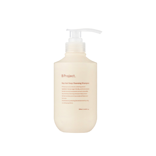 B Project. - Stay Hair Deep Cleansing Shampoo - 500ml