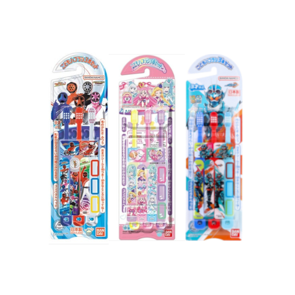 Bandai - Kids Tooth Brush - 3 pcs - Kamen Rider