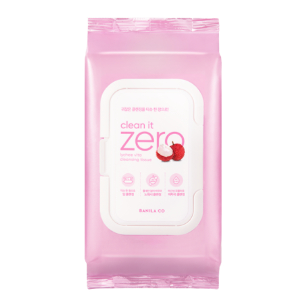 BANILA CO - Clean It Zero Tissu Nettoyant Litchi Vita - 80pièces