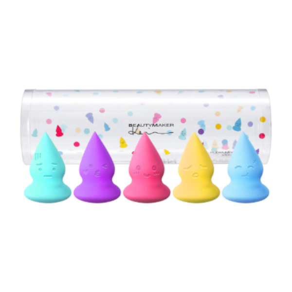 BeautyMaker - Ensemble d'éponge de beauté Beautymaker - 5pièces