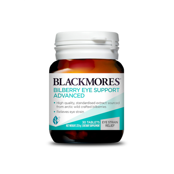 BLACKMORES - Bilberry Eye Support Advanced - 30 Capsules