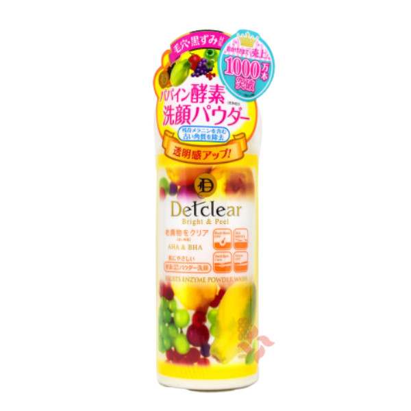 brilliant colors - MEISHOKU - DETCLEAR Bright & Peel Fruit Enzyme...