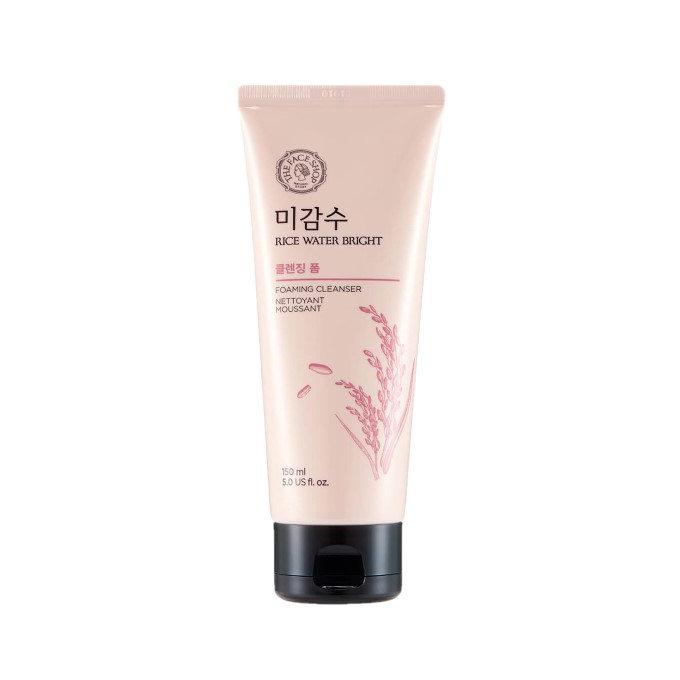 Photos - Facial / Body Cleansing Product The Face Shop  Rice Water Bright Foaming Cleanser - 150ml 