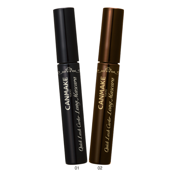 CANMAKE - Quick Lash Curler Long Mascara - 6.5g - 01 Black