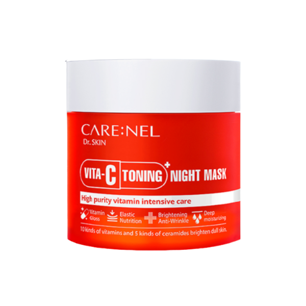 CARE:NEL - Masque de nuit tonique Vita-C - 80ml