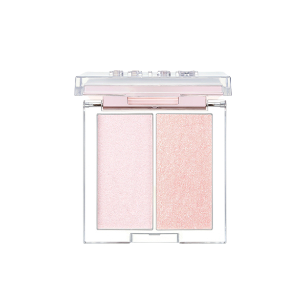 CLIO - Duo de surligneurs Prism - 2.8g*2 - 02 Lavender Voyage