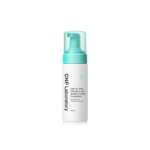 CNP LABORATORY - Mousse nettoyante à bulles AC-Pro Trouble Out - 150ml