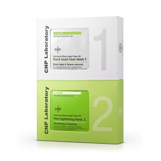 CNP LABORATORY - Kit Anti Pore Black Head Clear - 1pack - 10pièce