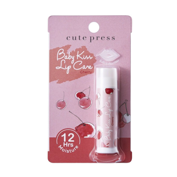 Cute Press - Soin des lèvres Baby Kiss - 4g - Cerise # 02