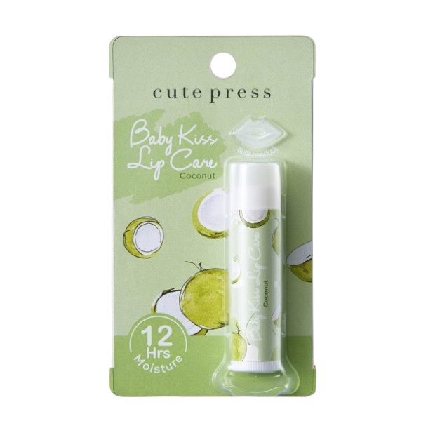 Cute Press - Soin des lèvres Baby Kiss - 4g - No 05 Noix de coco