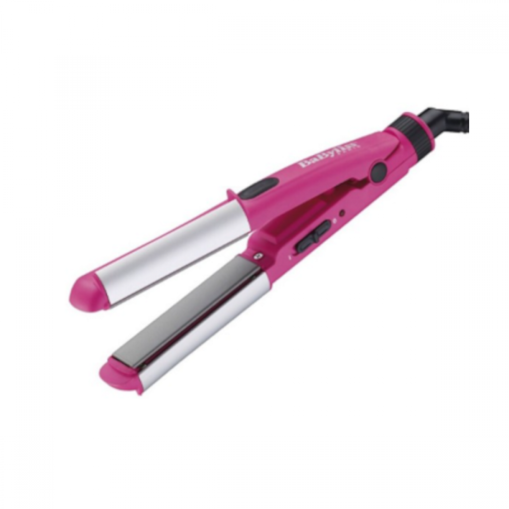 Babyliss 2 in 1 Mini Straight Curling Iron MCS69PK 100 240V 1 pezzo