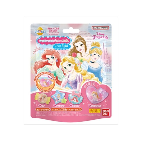 Bandai - Disney Princess Hair Band Bath Ball - 1 pc