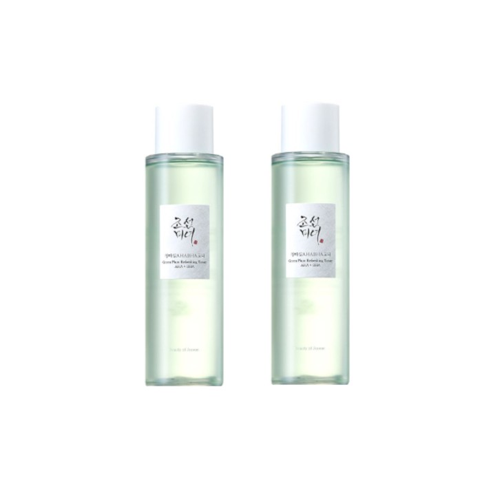 BEAUTY OF JOSEON Green Plum Refreshing Toner : AHA + BHA - 150ml (2ea) Set