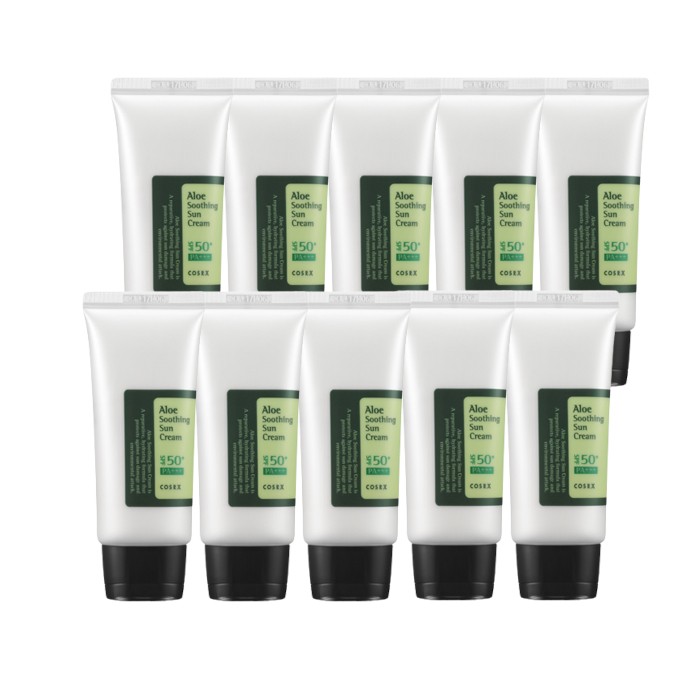 COSRX Aloe Soothing Sun Cream (10ea) Set