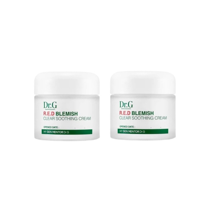 Dr.G R.E.D Blemish Clear Soothing Cream - 70ML - White (2ea) Set