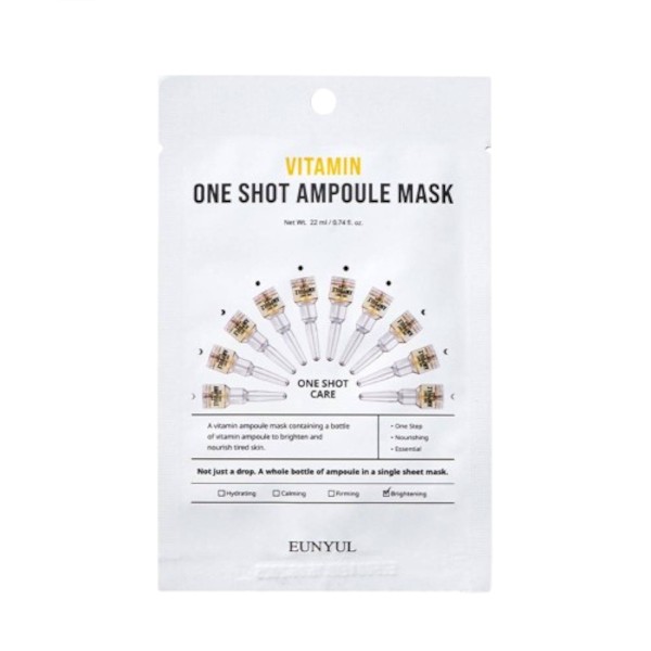 EUNYUL - Vitamin One Shot Ampoule Mask - 1pezzo