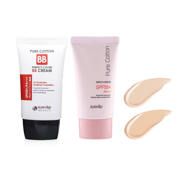 EYENLIP - Pure Cotton Perfect Cover BB Cream SPF50+ PA+++ - 30g