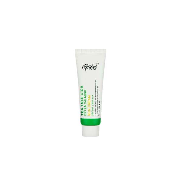 Gilla8 - Tea Tree Cica Extra Calming Sun Cream SPF50+ PA++++ - 50ml