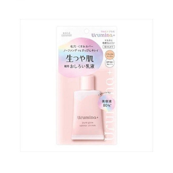 Kose - Urumina+ Pure Glow Oshiroi UV Milk SPF50 - 35g