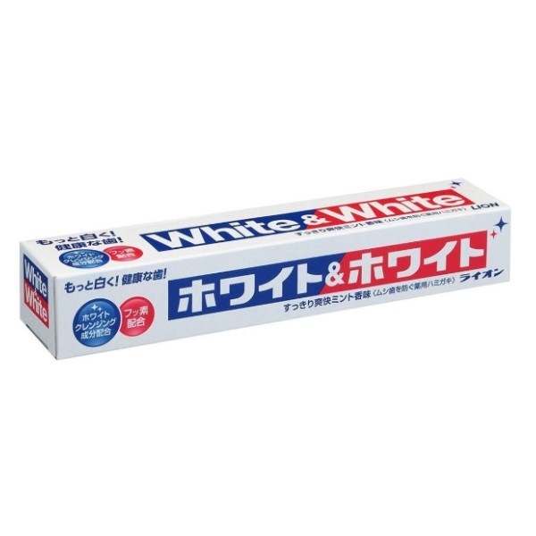 LION -  Weiße & weiße Zahnpasta - 150g