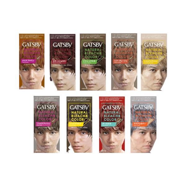 Mandom - Gatsby Natural Bleach & Colour - 1pc