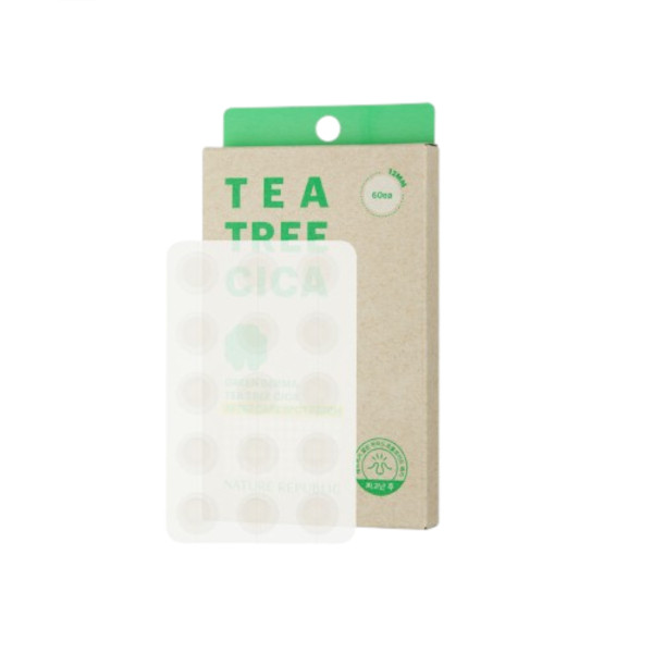 NATURE REPUBLIC - Green Derma Tea Tree Cica After Care Spot Patch - 60 pieces (12mm)
