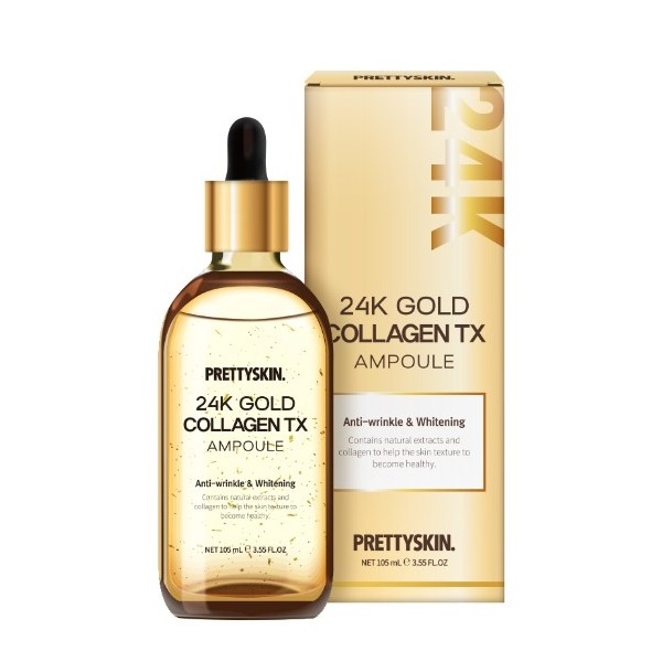 PRETTYSKIN - 24K Gold Collagen TX Ampoule - 105ml