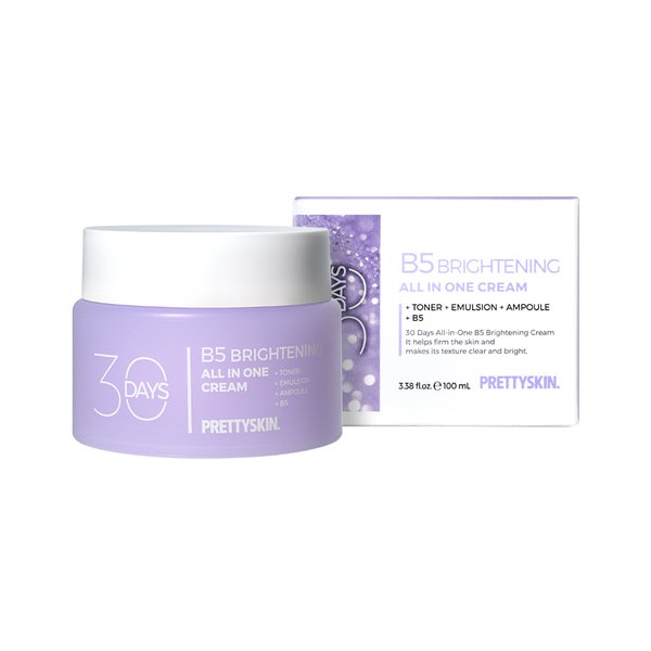 PRETTYSKIN - 30 Days All In One B5 Brightening Cream - 100ml