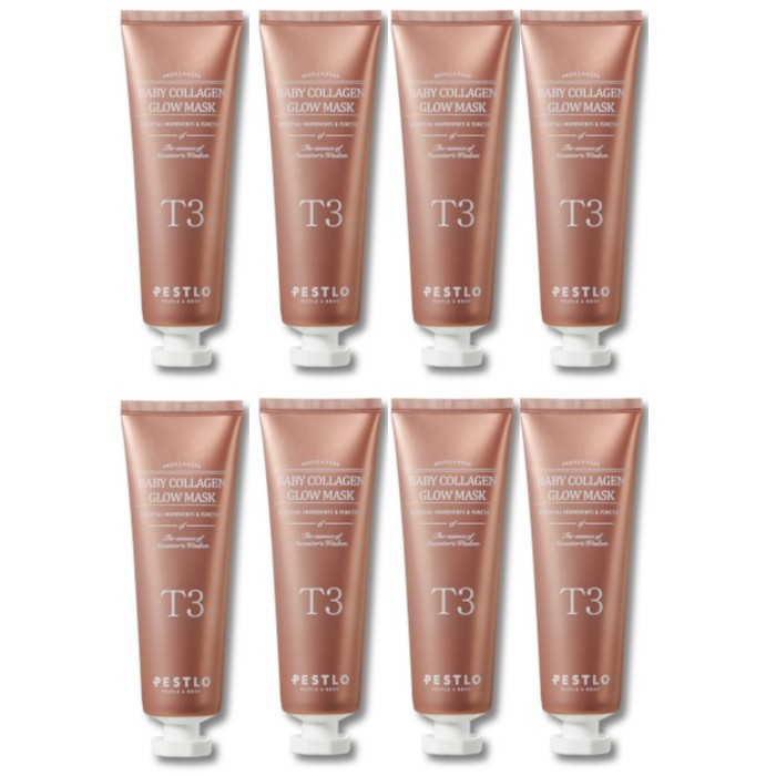 PESTLO - T3 Baby Collagen Glow Mask - 70ml (8ea) Set