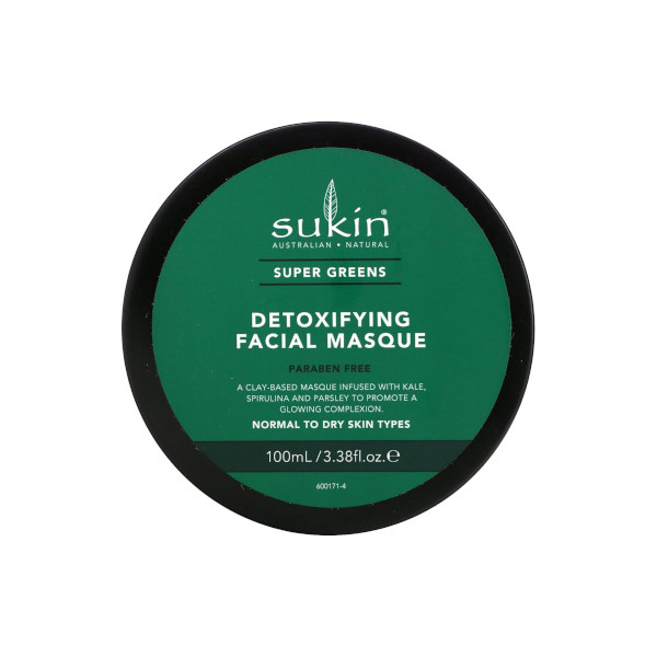 Sukin - Super Greens Detoxifying Facial Masque - 100ml