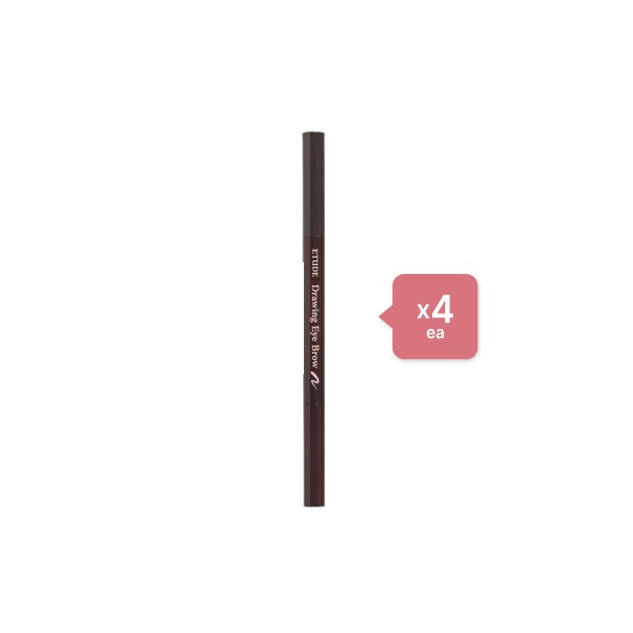 Etude - Drawing Eye Brow New - No.02 Grey Brown (4ea) Set