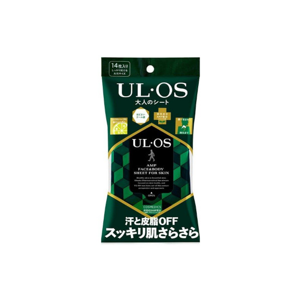 UL・OS - Face & Body Sheet For Skin - 14 fogli
