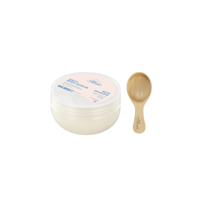 SalTherapy - Salty Body Scrub - 300g - Rice + Wood Spoon - 1pc Set