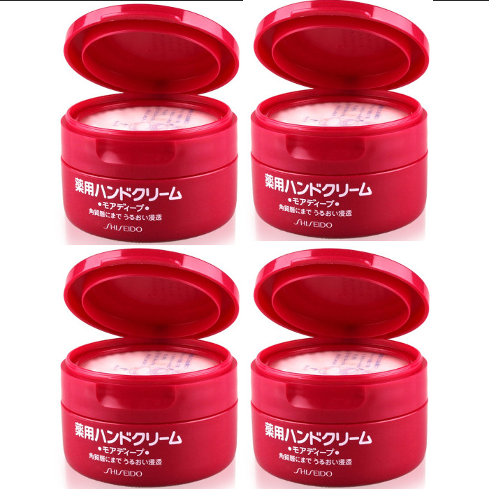 Shiseido - Medicated Hand Cream/100g (4ea) Set