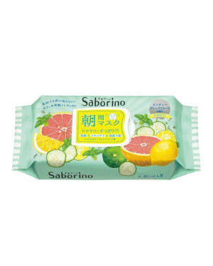 BCL - Saborino Morning Mask - 32pcs- Grapefruit