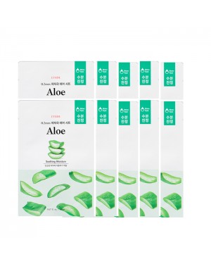 ETUDE - DE 0.2 Therapy Air Mask (New) - 1pc - Aloe (10ea) Set