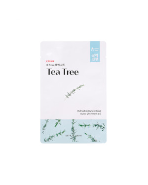 ETUDE - 0.2 Therapy Air Mask (New) - 1pc - Tea Tree