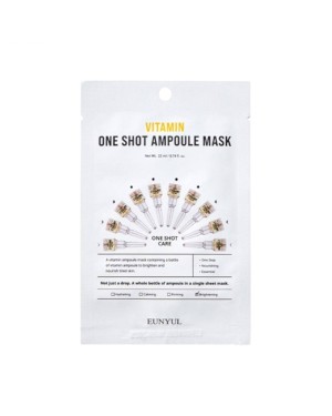 EUNYUL - Vitamin One Shot Ampoule Mask - 1pezzo