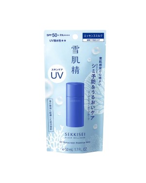Kose - Sekkisei Clear Wellness UV Sunscreen Essence Milk SPF50+ PA++++ - 50ml