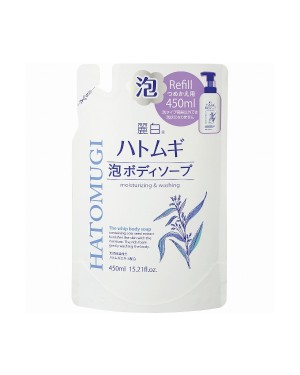 KUMANO COSME - Reihaku Hatomugi Moisturizing & Washing Whip Body Soap Refill - 450ml
