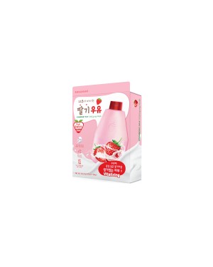 Kwailnara - Strawberry Milk Vitalizing Mask - 10pièces