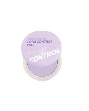 MEMEBOX - I'M MEME Purple Cotton Tone Control Pact - 9.5g